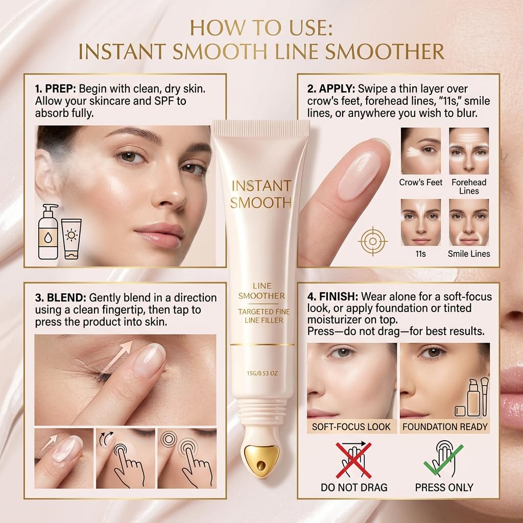 Alavie Paris line smoother in a cosmetic bag lifestyle shot for on-the-go touch-ups
