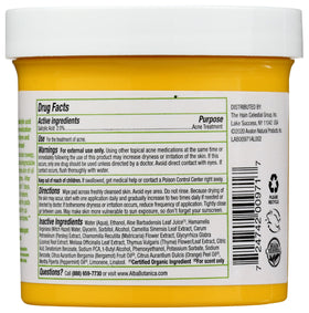 Alba Botanica close-up of textured pad surface revealing exfoliating texture