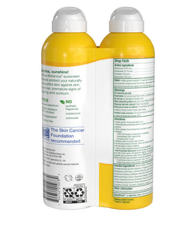 Alba Botanica spray nozzle misting to show easy all-angle application benefit