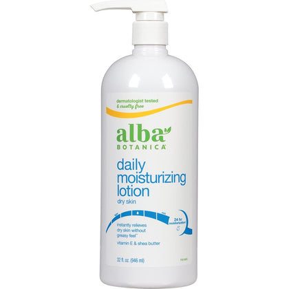 Alba Botanica front packaging showing 32 oz bottle and clear product labeling for confidence