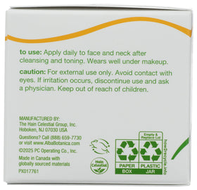 Alba Botanica in-use application on hand, showing quick absorption and matte finish for makeup prep