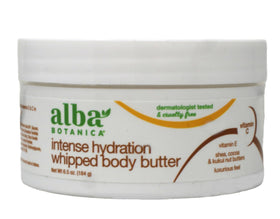Alba Botanica pump detail highlighting easy-dispense and travel benefit