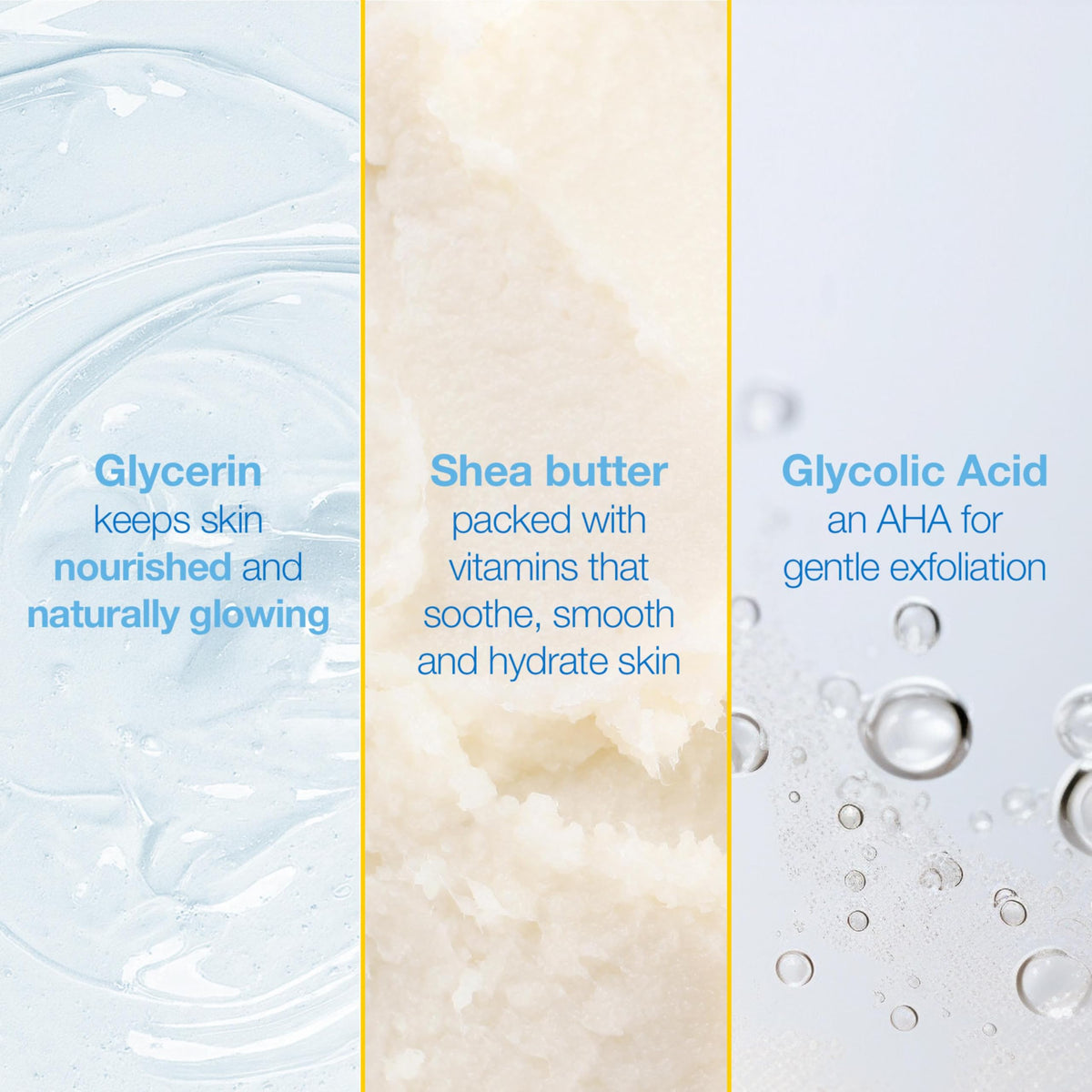 Alba Botanica lotion texture on palm for fast absorbing moisture