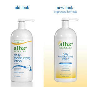 Alba Botanica pump dispenser closeup for easy, controlled application