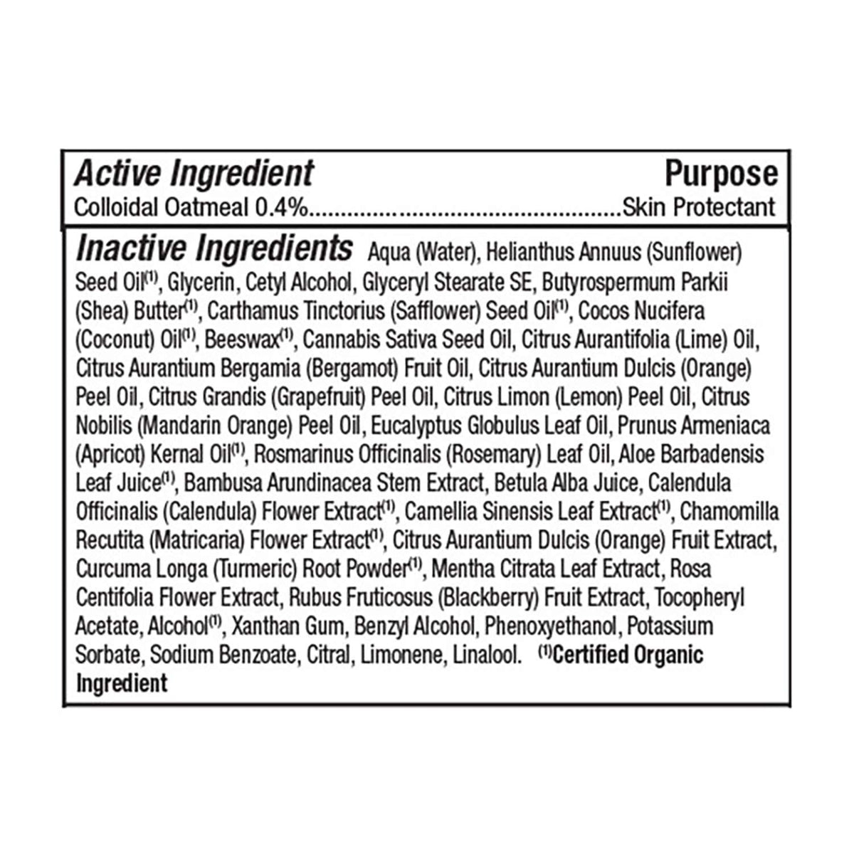 Alba Botanica cream texture closeup highlighting rich, emollient feel
