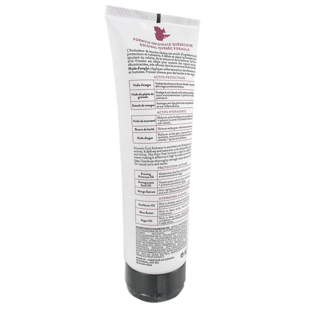 Alcove jar styled on bathroom shelf conveying everyday grooming routine