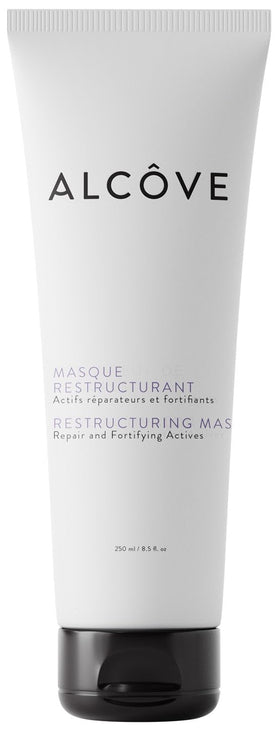 Alcôve jar front label showing product identity and benefits