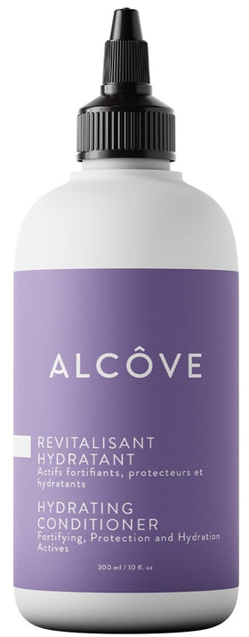 Alcôve front packaging showing bottle and label with clear product benefits