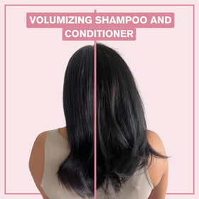 Alcôve shampoo close texture highlights creamy lather for gentle cleansing