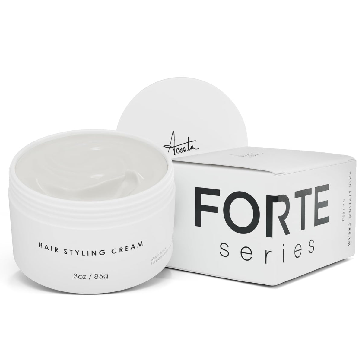 Alex Costa front packaging showing 3 oz cream and branding benefit volume