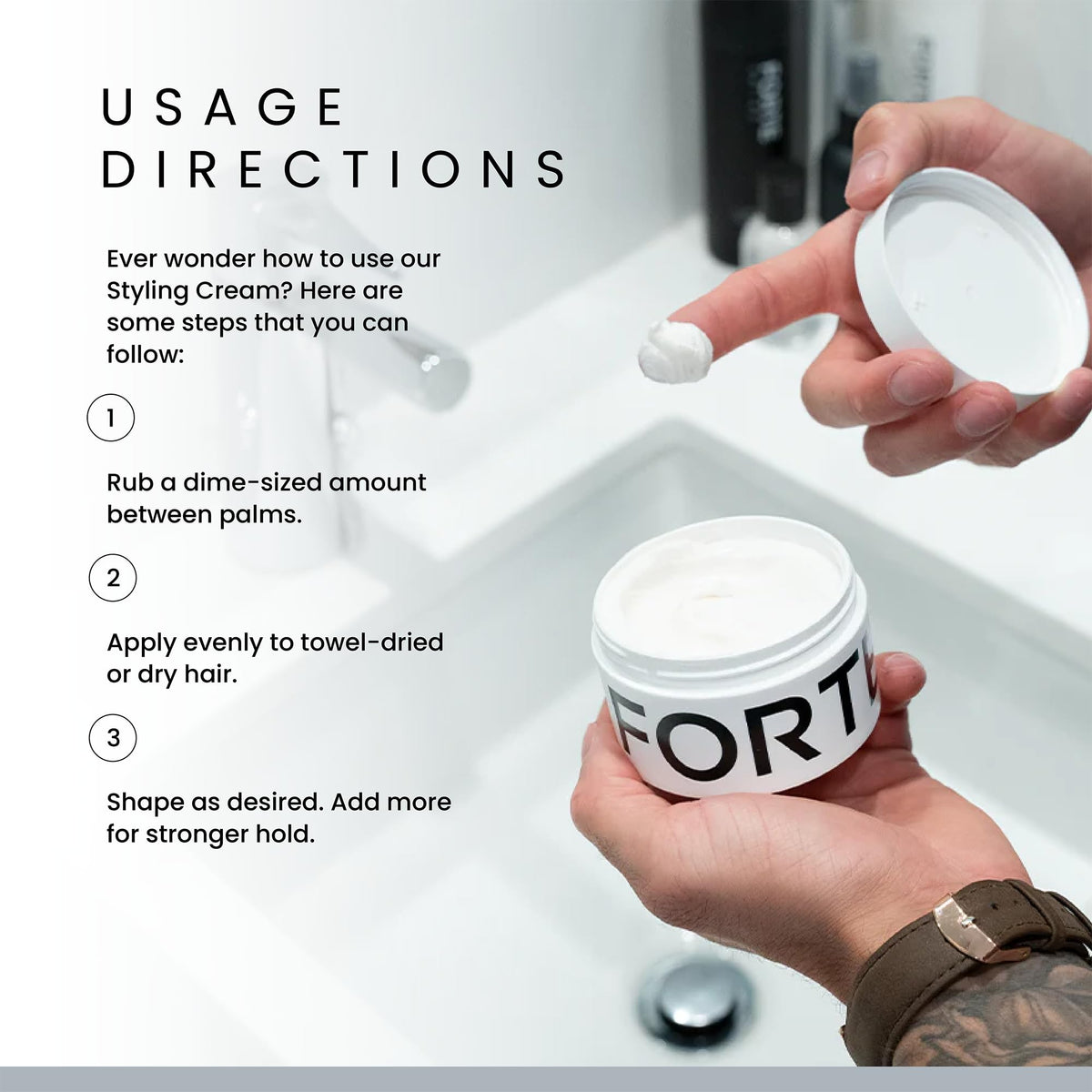 Alex Costa ingredient label close-up highlighting natural oils and nourishing benefits