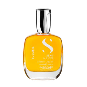 ALFAPARF MILANO front bottle showing elegant packaging and brand shine benefits
