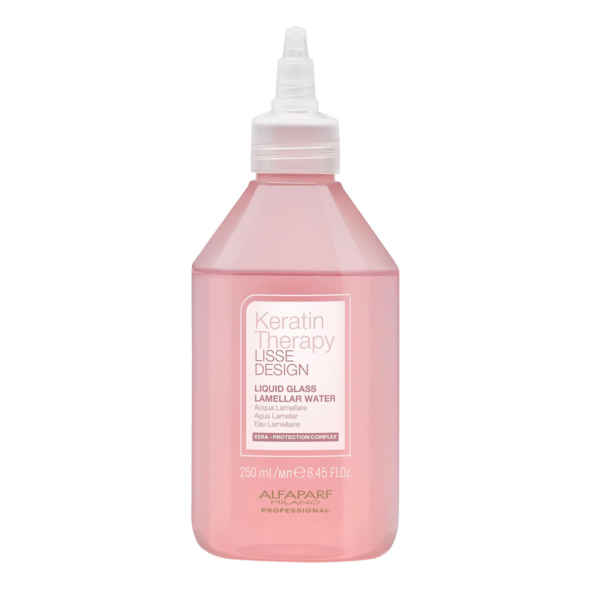 ALFAPARF MILANO front packaging shows product and promises instant shine