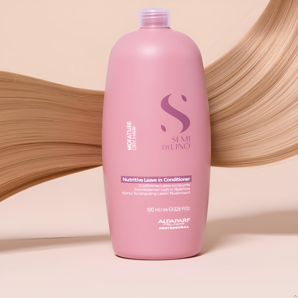 ALFAPARF MILANO being applied to damp hair to detangle and add manageability