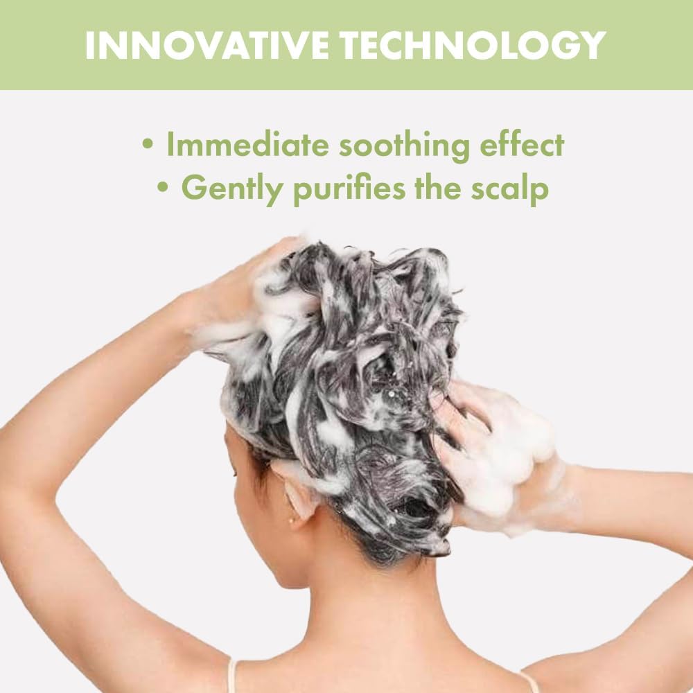 ALFAPARF MILANO before and after visual illustrating scalp comfort