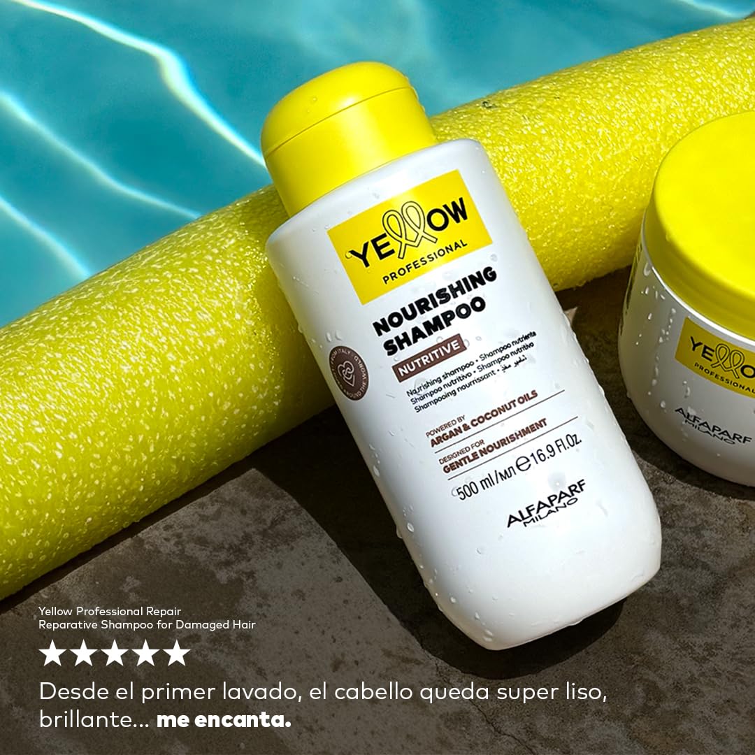 ALFAPARF MILANO coconut oil droplet image showing deep-nourishing effect