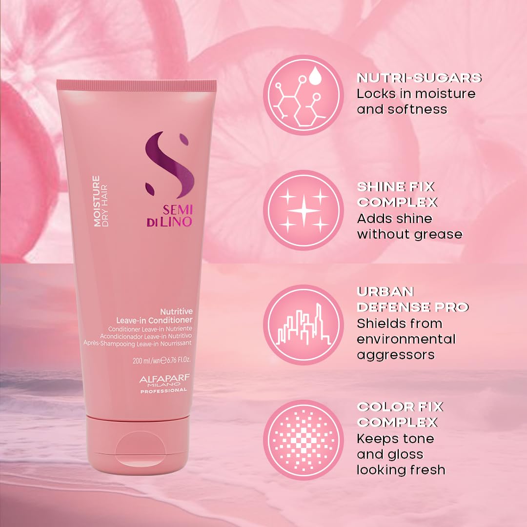 ALFAPARF MILANO conditioner texture in palm demonstrating hydrating lightweight slip
