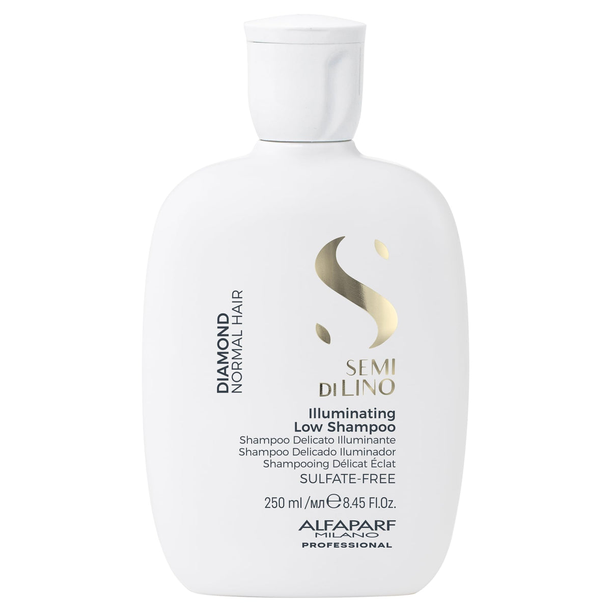 ALFAPARF MILANO front bottle showing packaging and salon-quality shine