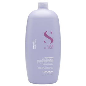 ALFAPARF MILANO front packaging showing smoothing shampoo and volume
