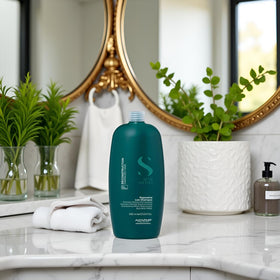 ALFAPARF MILANO before and after hair illustrating improved strength