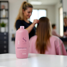ALFAPARF MILANO meadow foam seed visual representing nourishing active ingredient