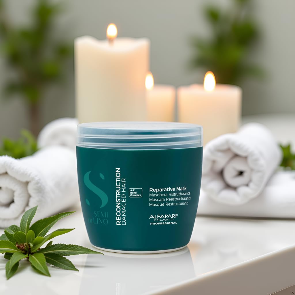 Alfaparf Milano label close-up showing active complexes and ingredient benefits