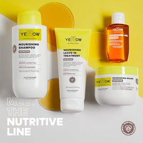 ALFAPARF MILANO bottle on bathroom shelf showing salon-quality styling