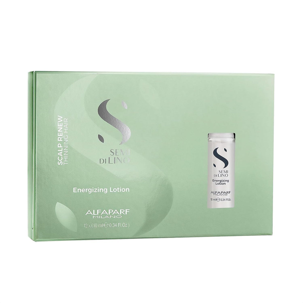 Alfaparf Milano tonic being applied to scalp offering refreshment benefit