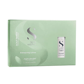 Alfaparf Milano tonic being applied to scalp offering refreshment benefit