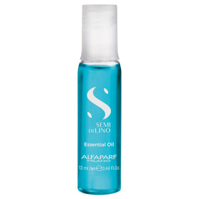 ALFAPARF MILANO applying oil on damp hair for instant smoothness