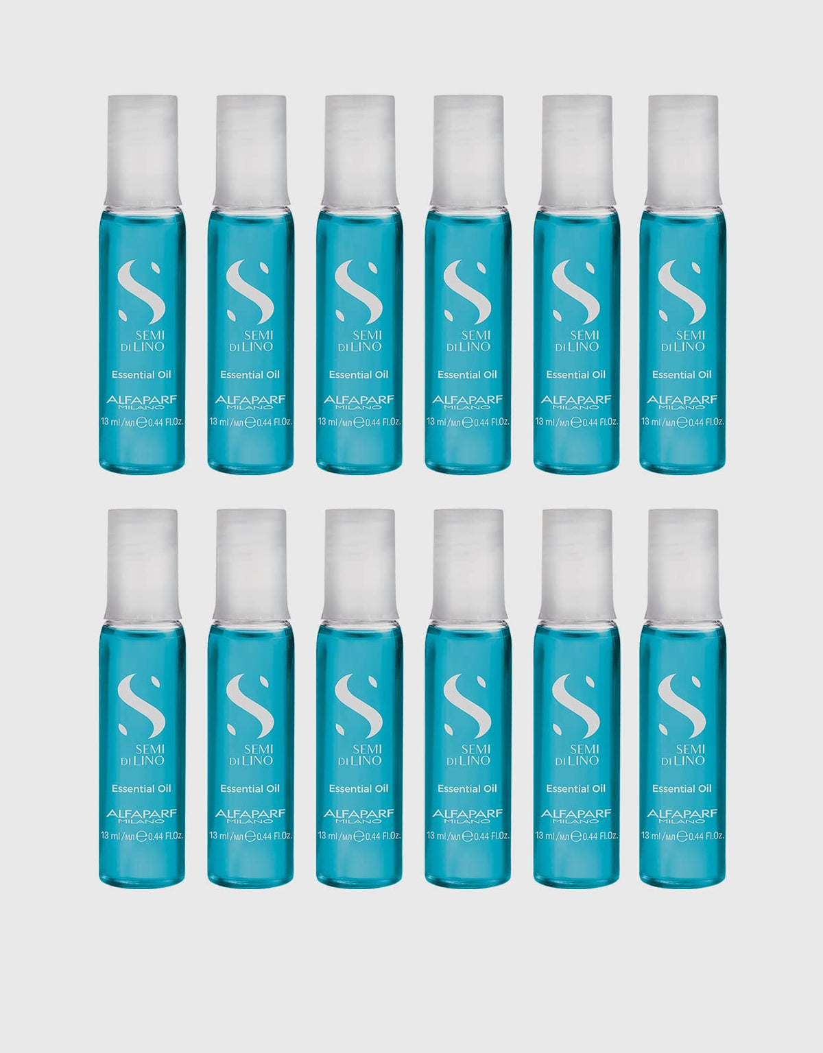 ALFAPARF MILANO before and after hair shine comparison showing visible gloss