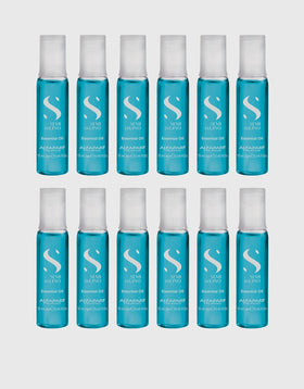ALFAPARF MILANO before and after hair shine comparison showing visible gloss