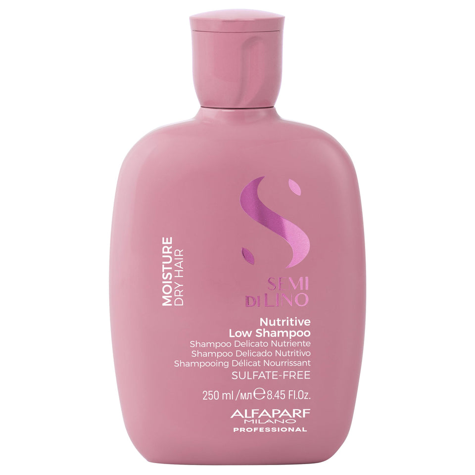 ALFAPARF MILANO front packaging showing bottle and label benefits