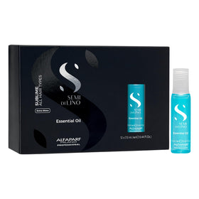 ALFAPARF MILANO front packaging showing 12 vials and brand benefits