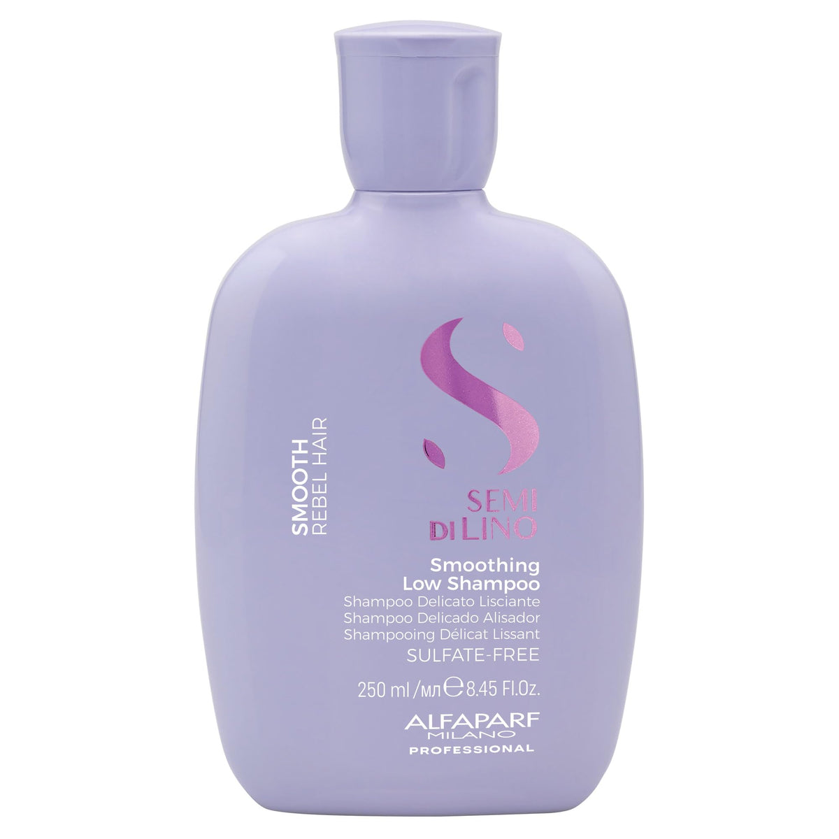 ALFAPARF MILANO front packaging showing bottle and branding, communicates salon-grade quality