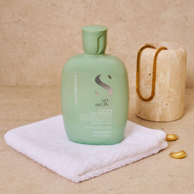 ALFAPARF MILANO shampoo creating gentle foam for sensitive scalps