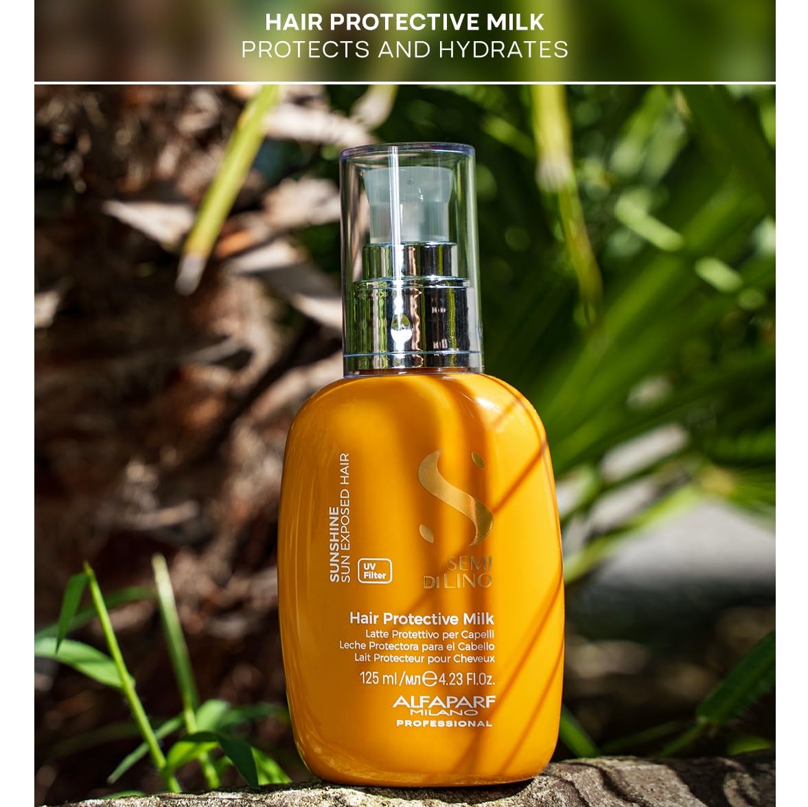 ALFAPARF MILANO label close-up highlighting active complexes