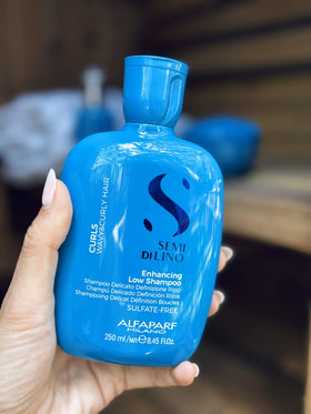 ALFAPARF MILANO shampoo in bathroom routine improving curl manageability