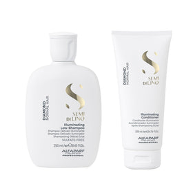 ALFAPARF MILANO front packaging showing product benefits and shine