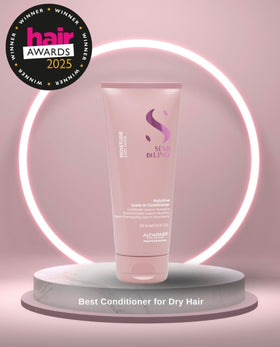 ALFAPARF MILANO cream texture close-up highlighting lightweight moisturizing feel