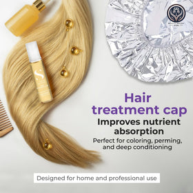 Beauty Nation USA side-by-side hair before and after images illustrating reduced breakage