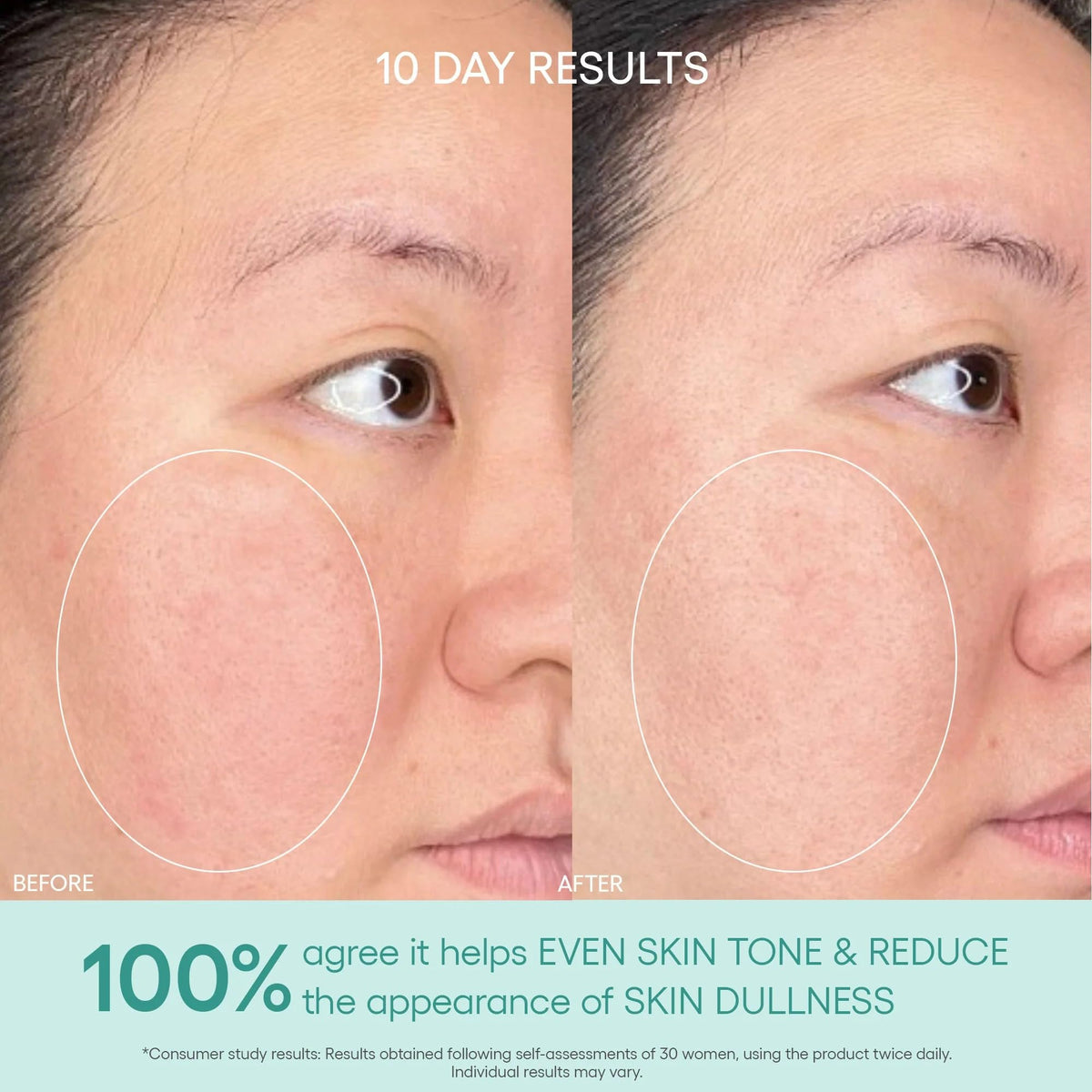 Algenist essence texture close-up highlighting lightweight, fast-absorbing benefit