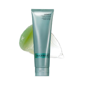 Algenist front packaging showing cleanser and clean skin benefits