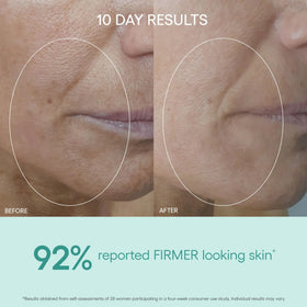 Algenist moisturizer applied on hand demonstrating lightweight finish