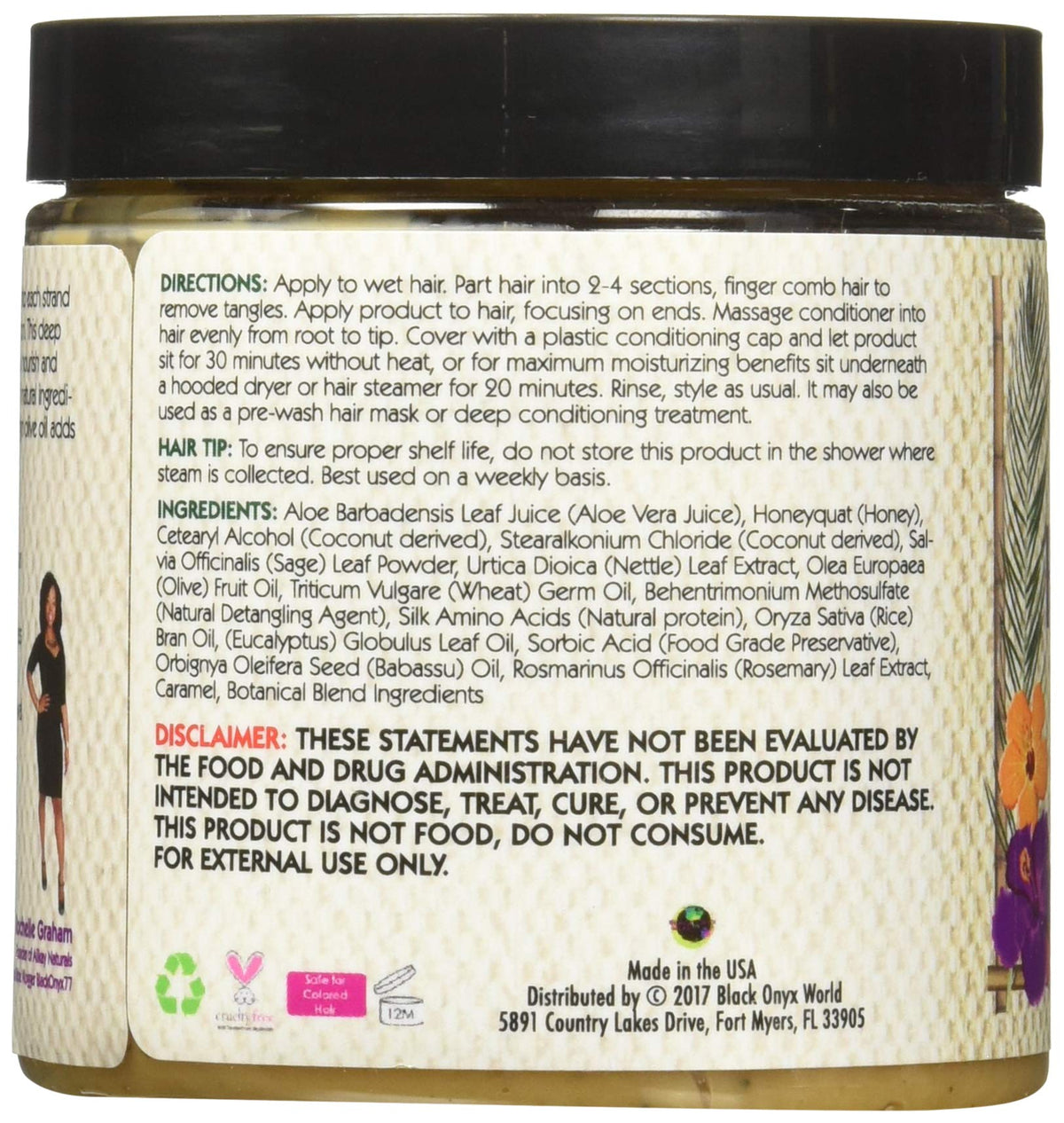 Alikay Naturals creamy texture close-up showing rich formula for moisture and softness