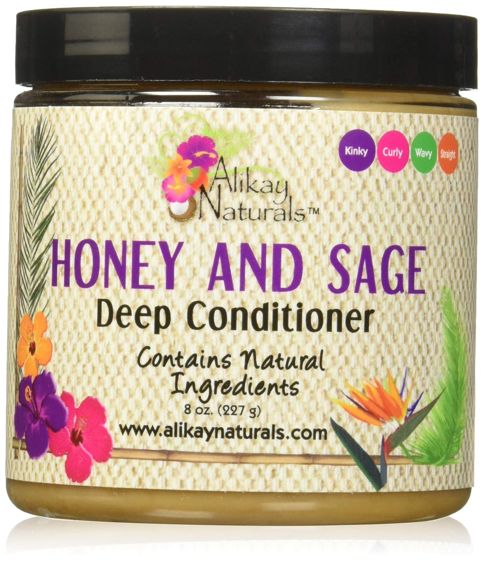 Alikay Naturals front jar view showing label and 8 oz size, highlighting natural hydration