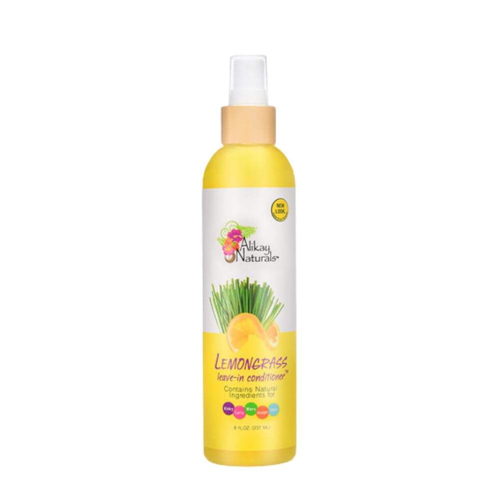 Alikay Naturals bottle front view showing label and lemongrass scent benefit