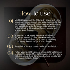 Alitura mask jar beside measuring spoon to show product quantity and scale