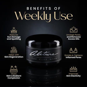 Alitura mask creamy texture close-up showing rich mineral blend and hydration