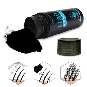 ALIVER bottle next to hand to show size and portability for everyday use